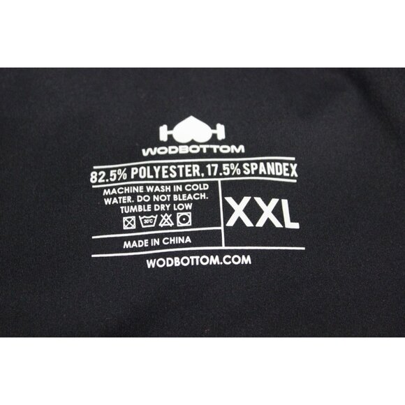 Wodbottom unisex high rise relaxed fit tapered ankle zip‎ athletic joggers XXL - Picture 4 of 10